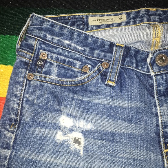 AG the Premiere Skinny Straight jeans - Picture 6 of 7